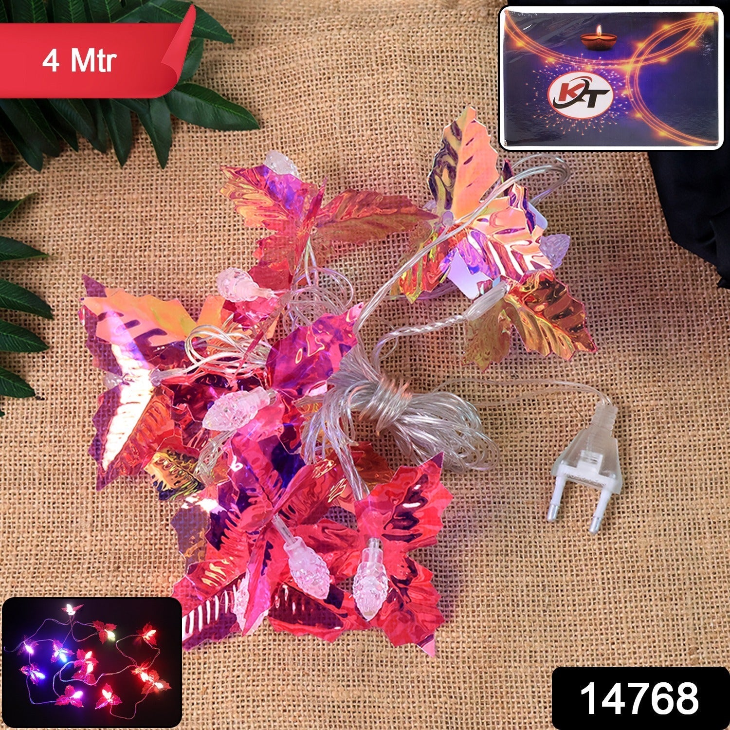 Decorative LED Leaf String Light (4mtr) Decorative LED Leaf String Light (4mtr)
